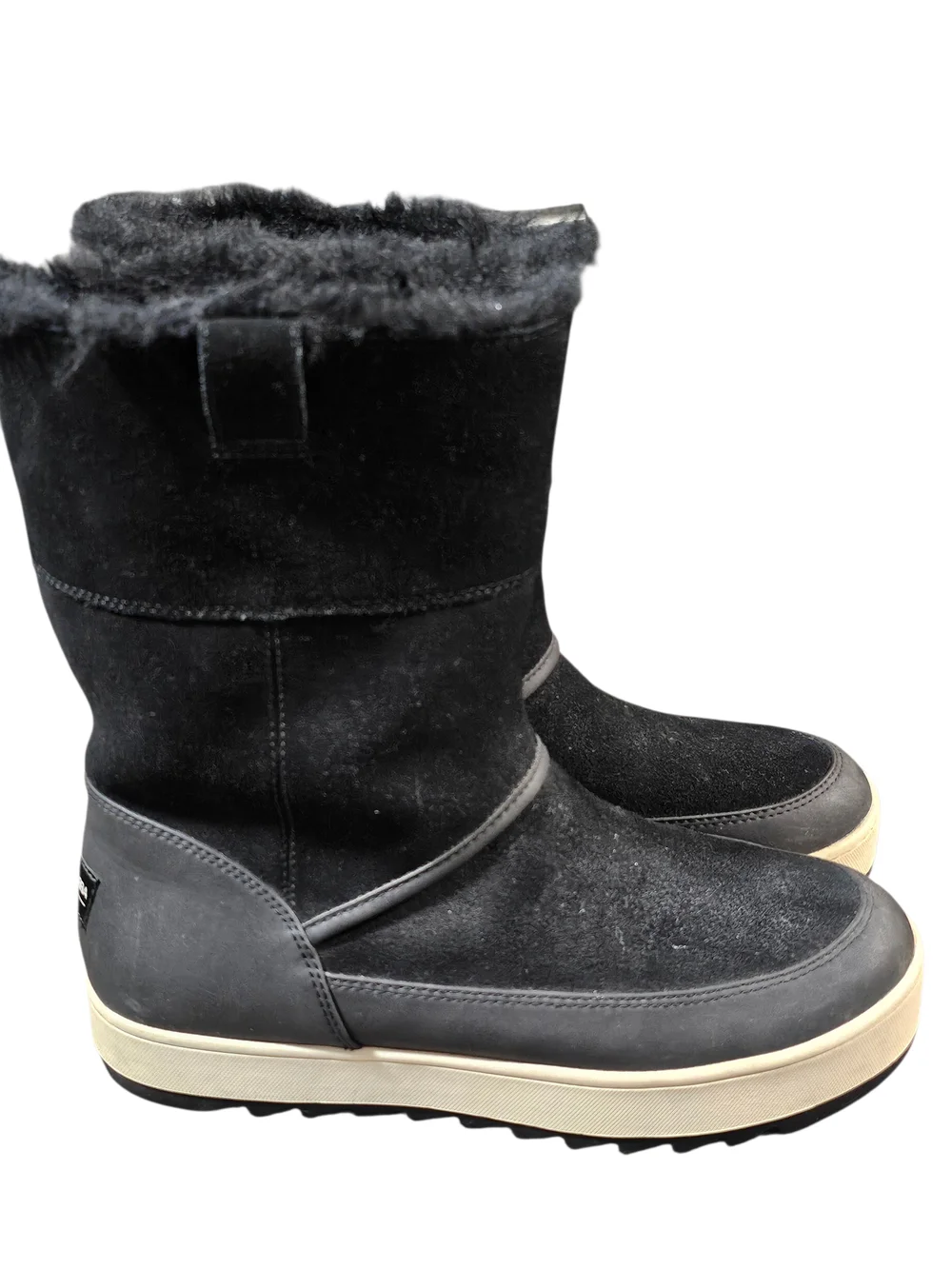 Women's KOOLABURRA UGG Tynlee Black Shearling Winter Boots womens 9